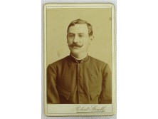 Antik ROBERT STEIDL fotográfia katona portré