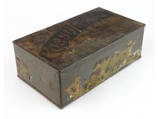 Antik Koestlin-keks kekszes pléh doboz