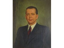 Bánovszky Miklós : Férfi portré 1944