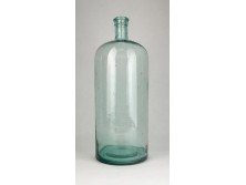 Antik nagyméretű fújtüveg palack 36 cm
