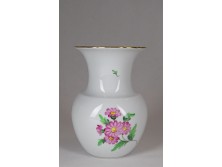 Virágmintás porcelán Herendi váza