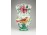 Jelzett madaras olasz majolika váza 20 cm