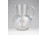 Antik kisméretű fújt üveg kancsó 12.5 cm ~ 1900 körüli