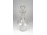 Gyönyörű Moser antik csiszolt dugós üveg 30 cm