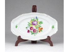Antik Herendi virágos porcelán tálka ~1930