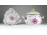 Antik 35 darabos Herendi lila Apponyi porcelán étkészlet 1939