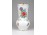 Hibátlan kézifestéssel díszített virágdíszes porcelán váza 12 cm