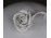 Régi hófehér nagyméretű rózsadíszes Herendi porcelán bonbonier