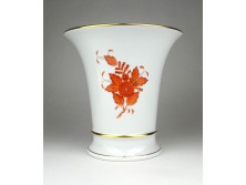 Apponyi mintás Herendi porcelán váza 15.5 cm