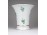 Régi zöld Apponyi mintás Herendi porcelán váza 14 cm