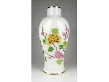 Nagyméretű aranyozott Hollóházi porcelán váza 32.5 cm