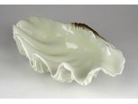 Jelzett Hollóházi porcelán kagyló 20 cm