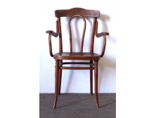 Antik jelzett bécsi Thonet karfás szék