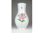 Nagyméretű virág mintás Herendi porcelán váza 25 cm