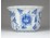 Régi kisméretű kék-fehér kínai porcelán kaspó