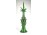 Antik zöld mázas székely cserép oromdísz - Szolokma Maros megye 51.5 cm