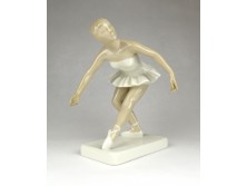 Royal Dux porcelán balerina szobor