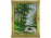 Régi színes gobelin tájkép kacsával Blondel keretben 46 x 36 cm