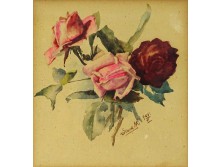 Stark M. jelzéssel : Rózsák 1905