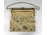 Gyönyörű antik réz csatos hímzett színházi táska