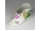 Hibátlan virág mintás jubileumi Herendi porcelán cipő 1964