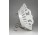Régi áttört porcelán asztalközép kínáló kosár 27 cm