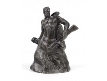 Sztálingrádi csata emlékmű ón szobor 10 cm
