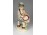Régi SITZENDORF porcelán dobos fiú szobor 17.5 cm