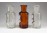 Régi kisméretű gyógyszertári patika üveg 3 darab