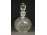 Régi kisméretű dugós üveg parfümös üveg 9.5 cm 