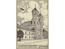 Pethely Gyula : A Ferenciek Margit körúti temploma és rendháza 1937