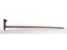 Tatabányai bronzfejű fokos bányászfokos 83 cm