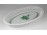 Zöld Apponyi mintás áttört fonott Herendi porcelán kínáló 26.5 cm