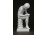 Tüskehúzó fiú biszkvit porcelán szobor 14 cm