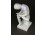Tüskehúzó fiú biszkvit porcelán szobor 14 cm