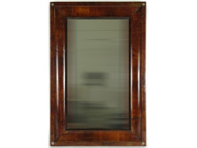 Antik vastag furnéros biedermeier tükör 80 x 53.5 cm