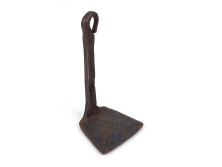 Antik kovácsoltvas eszköz szerszám kaparó