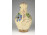 Antik kézzel festett széles szájú Szilágysági cserép csöcsöskorsó 23 cm
