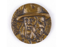 M. Smakov : Walt Whitman bronz plakett