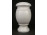 Régi nagyméretű fehér márvány váza 23.5 cm