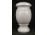 Régi nagyméretű fehér márvány váza 23.5 cm