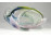 Fújt üveg BOHEMIA művészi üveg hamutál 16 cm