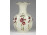 Vajszínű Zsolnay porcelán gerezdes váza virágváza 15 cm