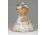Szilágyi Mária : Figurális kerámia karácsonyi csengő 9.5 cm