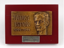 Pataky Isvtán - 1966 dalostalálkozó bronzplakett emlékplakett
