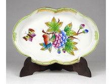 Herendi Viktória mintás porcelán hamutál