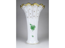 Hatalmas Apponyi mintás Herendi porcelán váza 36.5 cm