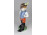 Régi Herendi hétmérföldes csizmás fiú porcelán figura 21 cm