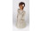 Fábián Zója copfos kislány kerámia szobor 23.5 cm