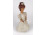 Fábián Zója kontyos kislány kerámia szobor 21 cm